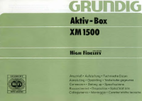 Grundig-Aktiv-Box-XM-1500-Owners-Manual