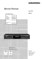 Grundig-CD-23-Service-Manual