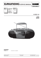 Grundig-KRCD-110-Service-Manual