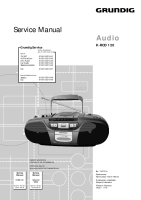 Grundig-KRCD-120-Service-Manual