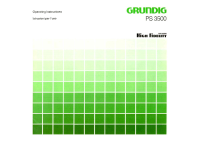 Grundig-PS-3500-Owners-Manual