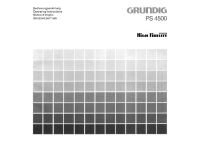 Grundig-PS-4500-Owners-Manual
