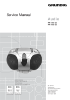 Grundig-RR-660-CD-Service-Manual