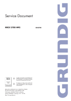 Grundig-RRCD-2700-MP-3-Service-Manual