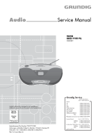 Grundig-RRCD-9100-Service-Manual