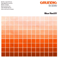 Grundig-SV-2000-Owners-Manual