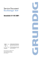 Grundig-Sonoclock-51-SC-5301-Service-Manual