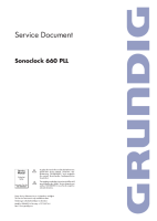 Grundig-Sonoclock-660-PLL-Service-Manual