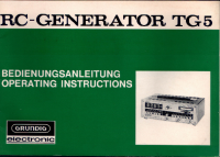 Grundig-TG-5-Owners-Manual