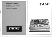 Grundig-TK-141-Owners-Manual