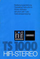 Grundig-TS-1000-Owners-Manual