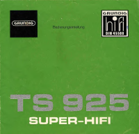 Grundig-TS-925-Owners-Manual