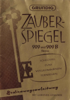 Grundig-Zauberspiegel-909-Owners-Manual