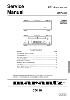 Marantz-CD-110-Service-Manual 