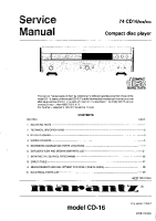Marantz-CD-16-Service-Manual 