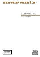 Marantz-CD-17-Mk3-Owners-Manual 