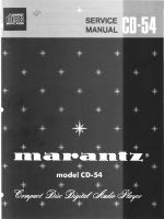Marantz-CD-54-Service-Manual 