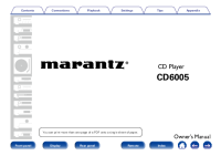 Marantz-CD-6005-Owners-Manual 