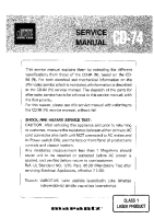 Marantz-CD-74-Service-Manual 
