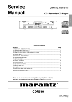 Marantz-CDR-510-Service-Manual 
