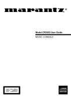 Marantz-CR-2020-Service-Manual 