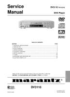 Marantz-DV-3110-Service-Manual 
