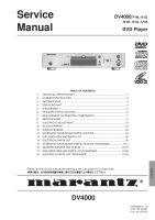 Marantz-DV-4000-Service-Manual 