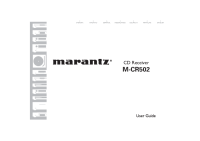Marantz-M-CR502-Owners-Manual 
