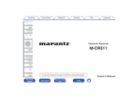 Marantz-M-CR511-Owners-Manual 
