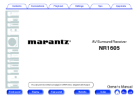 Marantz-NR-1605-Owners-Manual 
