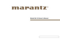 Marantz-SA-10-Owners-Manual 