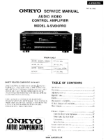 Onkyo-ASV-610-PRO-Service-Manual