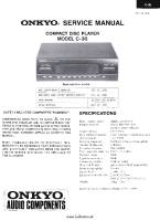 Onkyo-C-30-Service-Manual 
