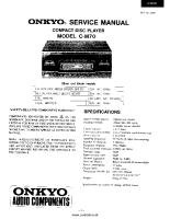 Onkyo-CM-70-Service-Manual 