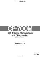 Onkyo-CP-700-M-Owners-Manual
