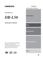 Onkyo-DRL-50-Owners-Manual