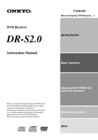 Onkyo-DRS-2.0-Owners-Manual 