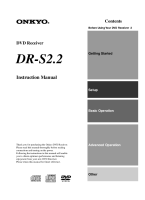 Onkyo-DRS-2.2-Owners-Manual 