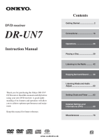 Onkyo-DRUN-7-Owners-Manual 