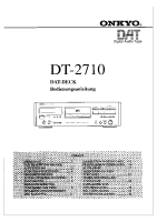 Onkyo-DT-2710-Owners-Manual