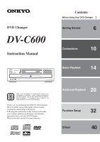 Onkyo-DVC-600-Owners-Manual