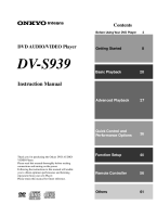 Onkyo-DVS-939-Owners-Manual