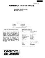 Onkyo-DX-150-Service-Manual