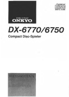Onkyo-DX-6770-Owners-Manual