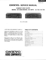 Onkyo-DX-6850-Service-Manual