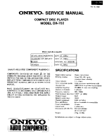 Onkyo-DX-702-Service-Manual