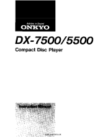 Onkyo-DX-7500-Owners-Manual