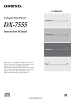 Onkyo-DX-7555-Owners-Manual