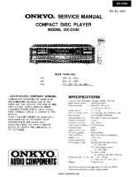Onkyo-DXC-530-Service-Manual