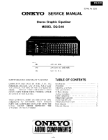 Onkyo-EQ-540-Service-Manual